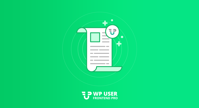 Contact Form Powered by WP User Frontend