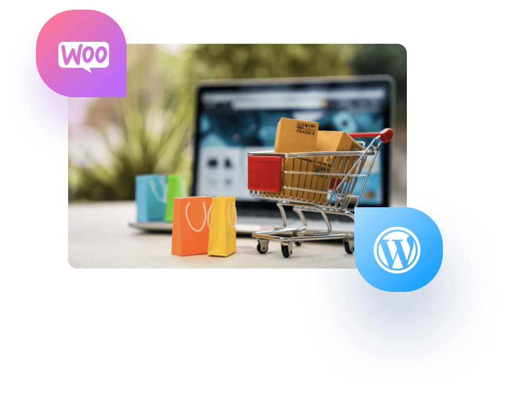 Based On WooCommerce, Powered by WordPress