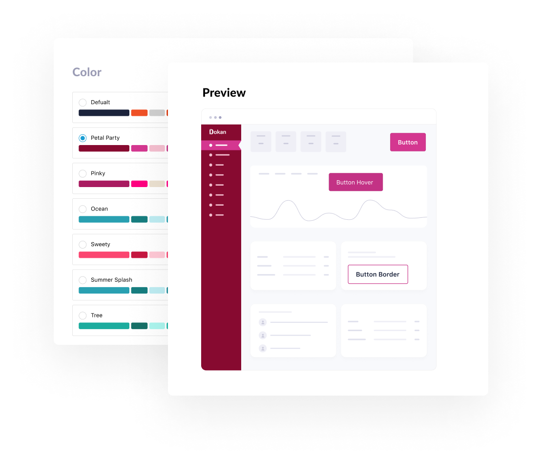 Paint Your Vendor Dashboard with 7+ Color Palettes