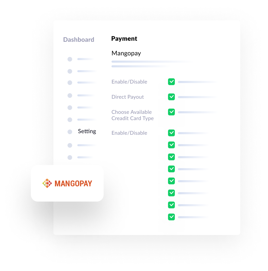 Diverse Credit Card<br> Payment Flexibility
