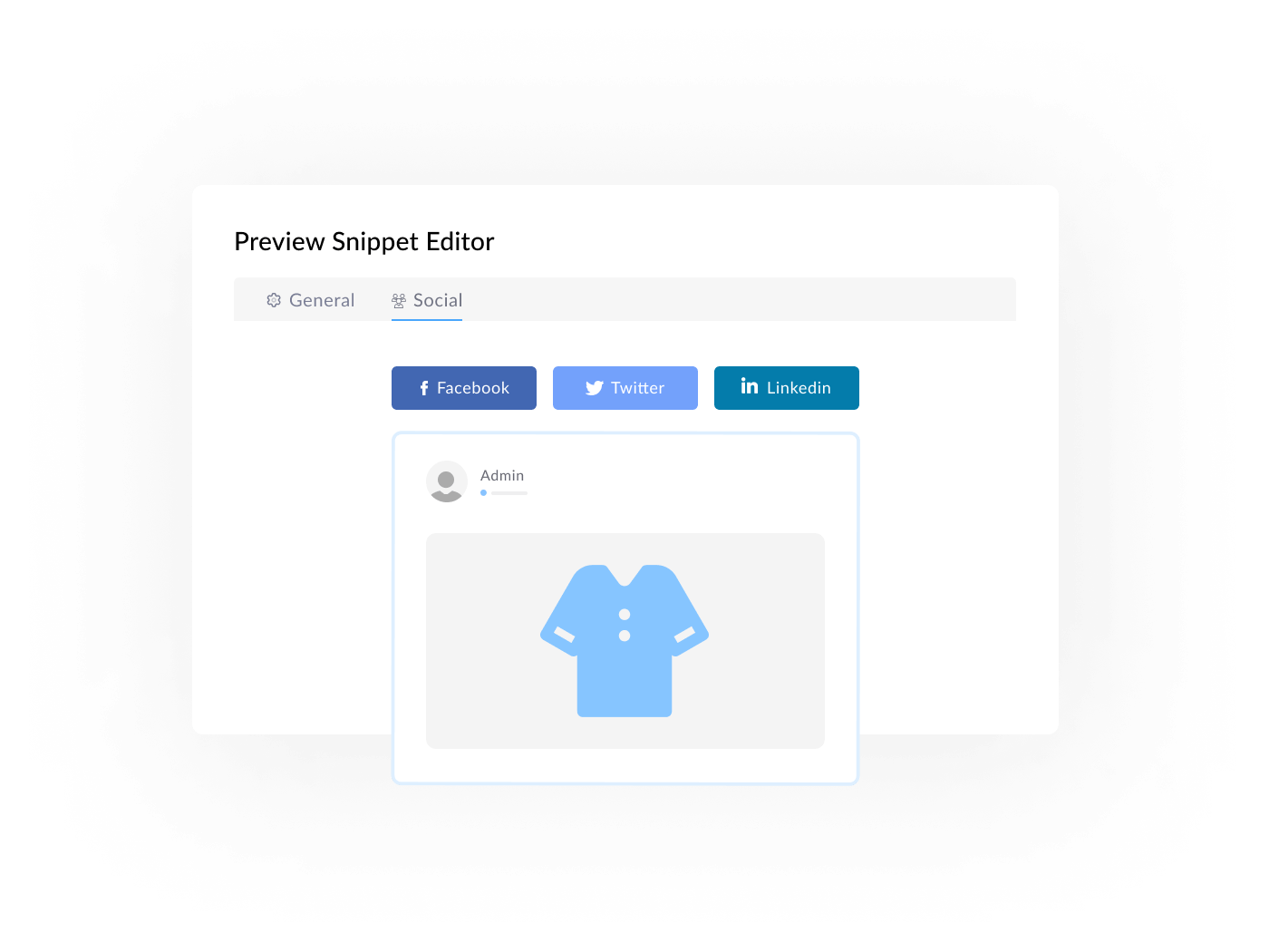 Social Media SEO Management Right from Vendor Dashboard