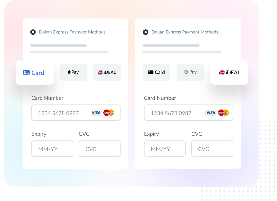 Multiple Payment Methods <br>With Popular eWallets