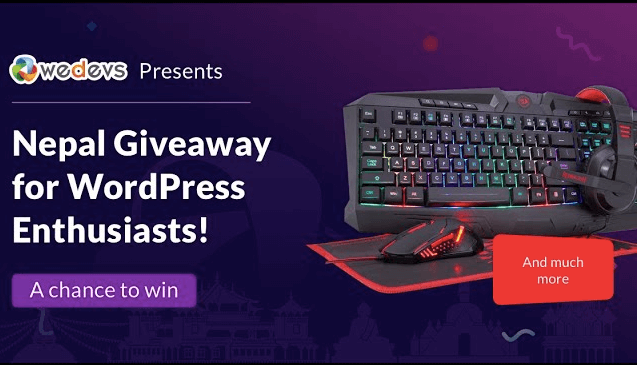Nepal Giveaway for WordPress Enthusiasts