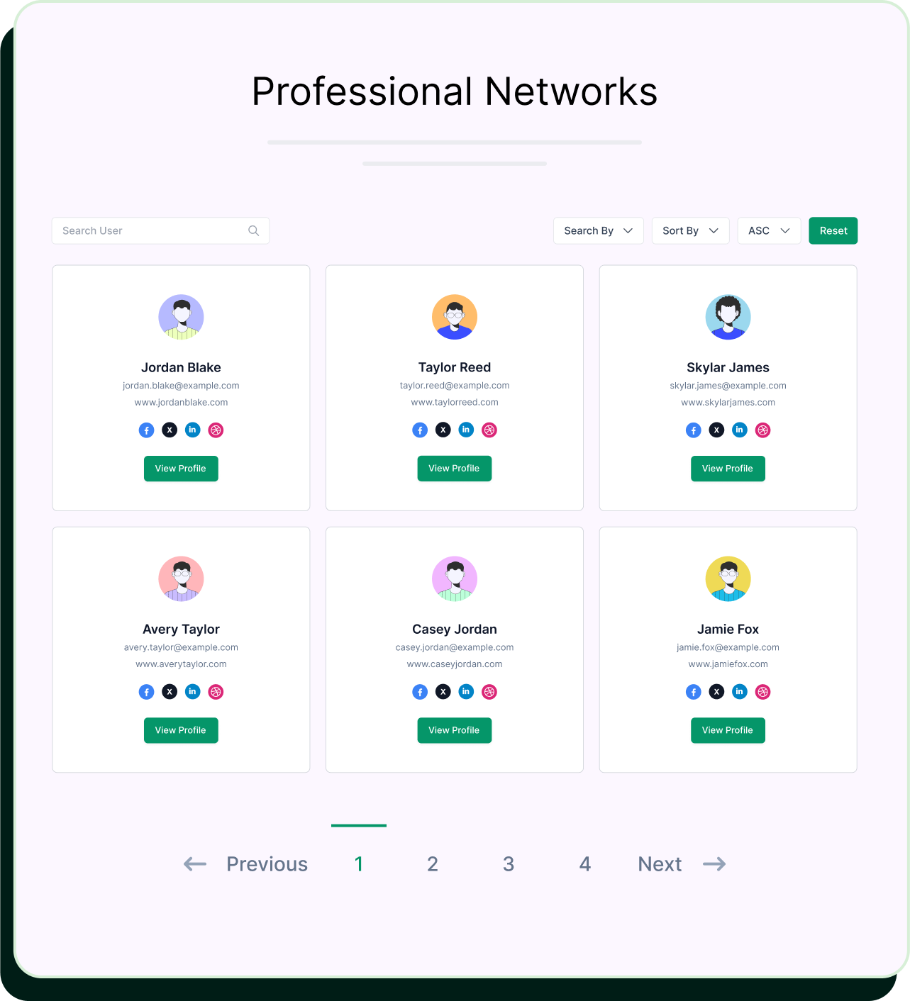 Professional Networks