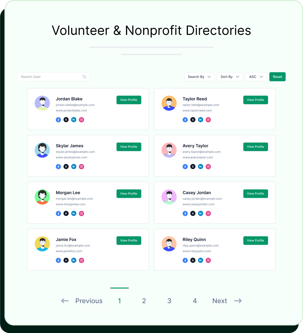 Volunteer & Nonprofit Directories