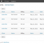 1. Projects