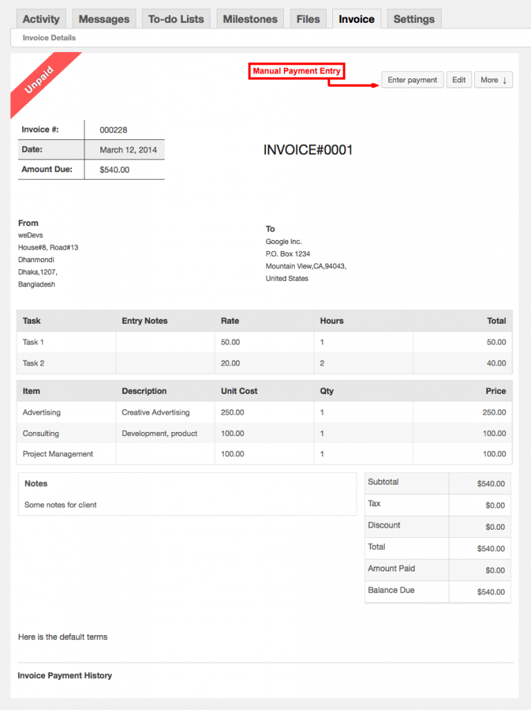 website project management