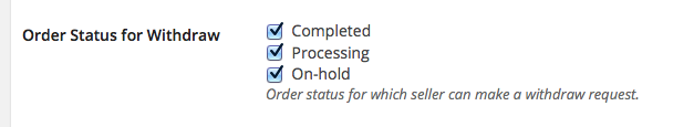 Seller Balance Withdraw