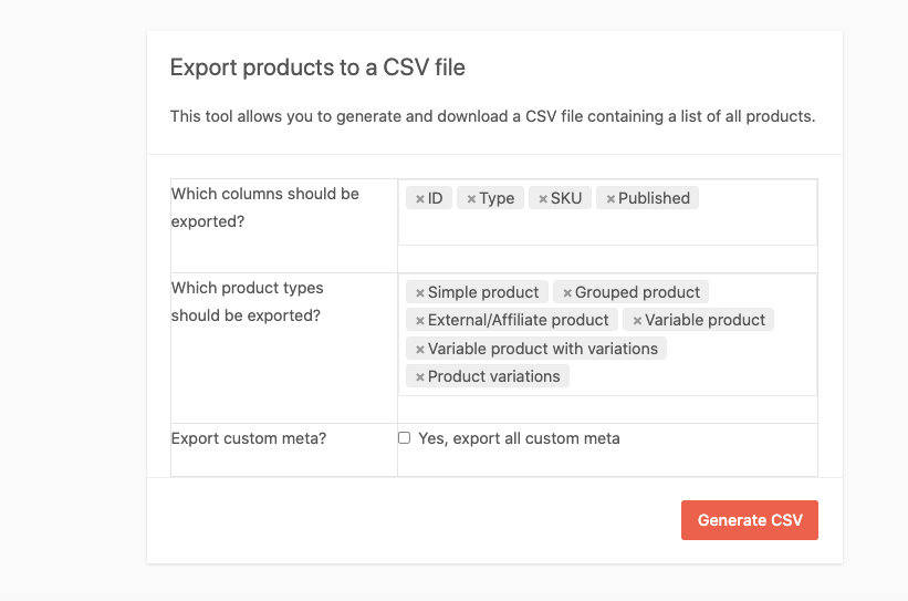 Dokan export as csv