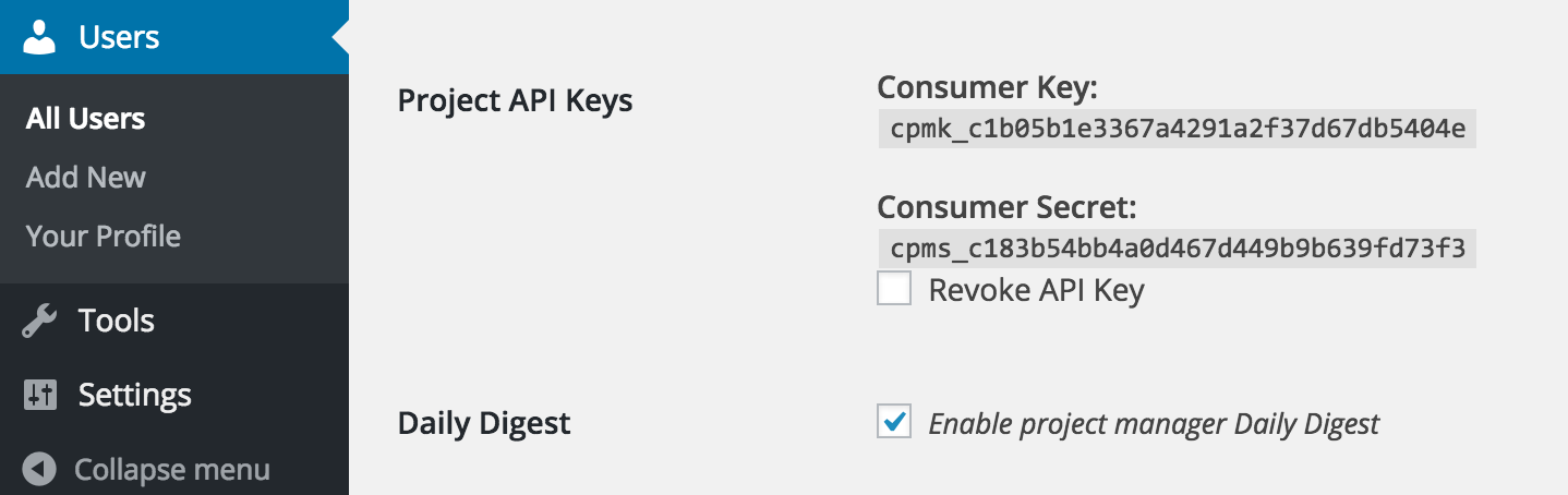 Project Manager REST API