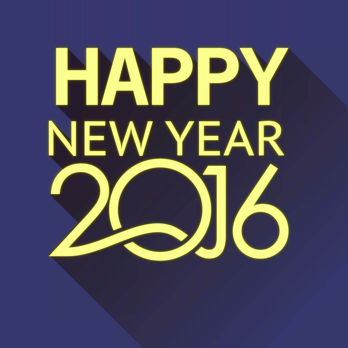 New Year 2016 card