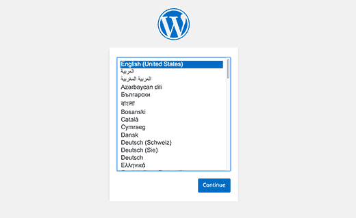 wpinstall-language