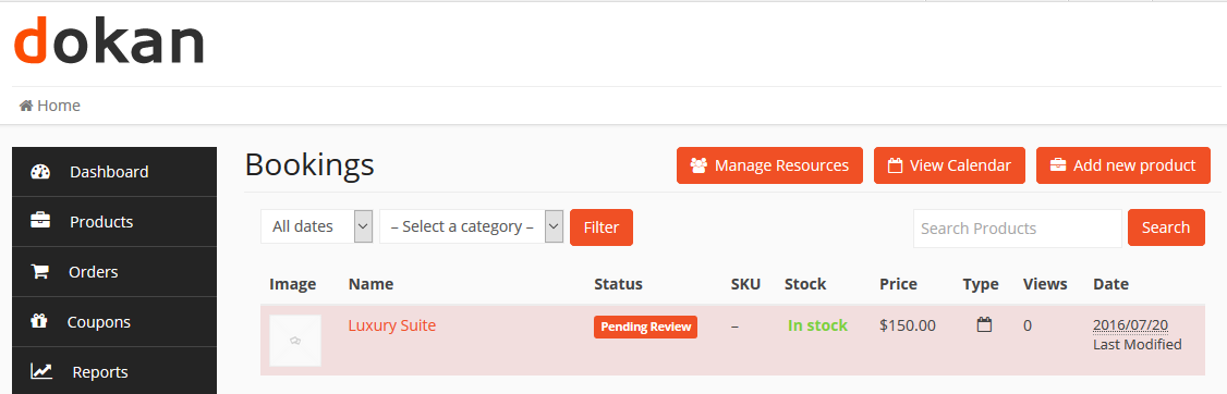 dokan-booking-vendor-dashboard