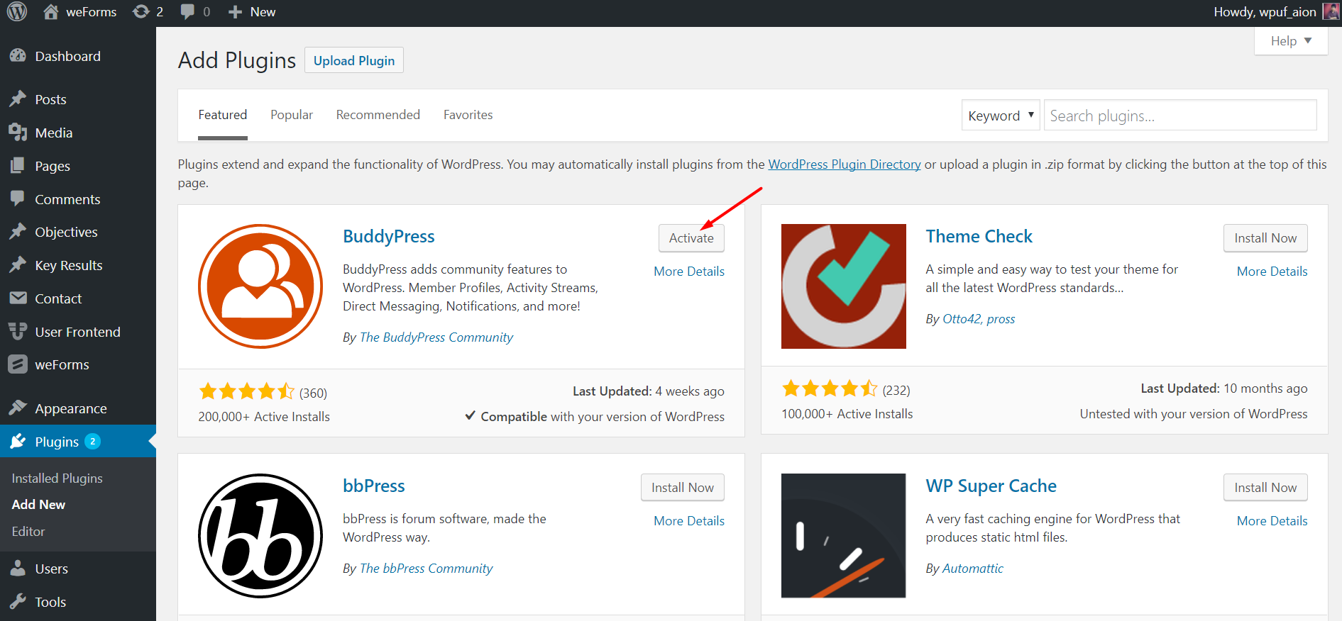 Create a Social Networking Site with WordPress for Free - weDevs