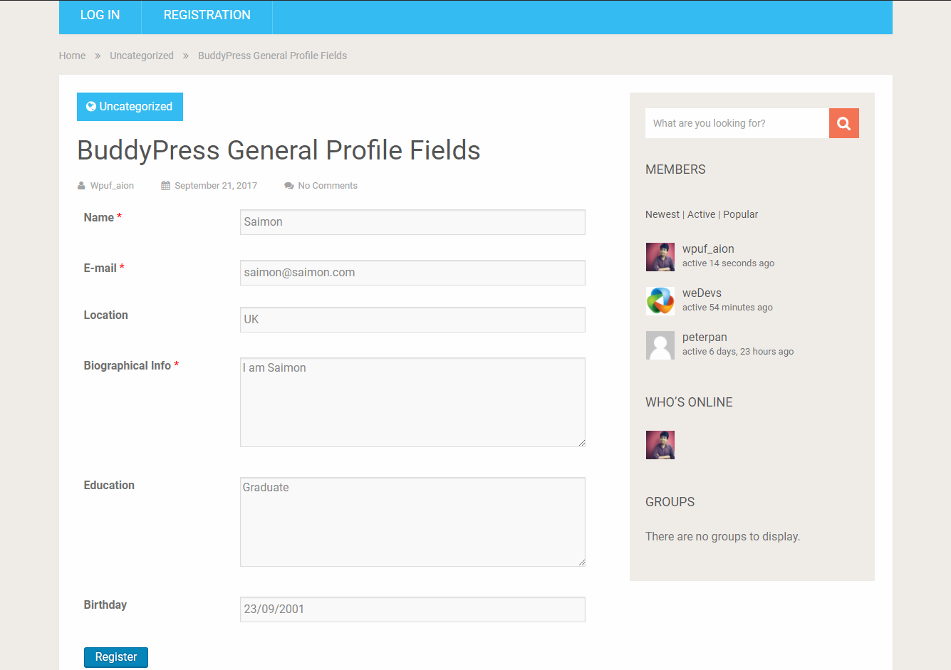 Create a Social Networking Site with WordPress for Free - weDevs