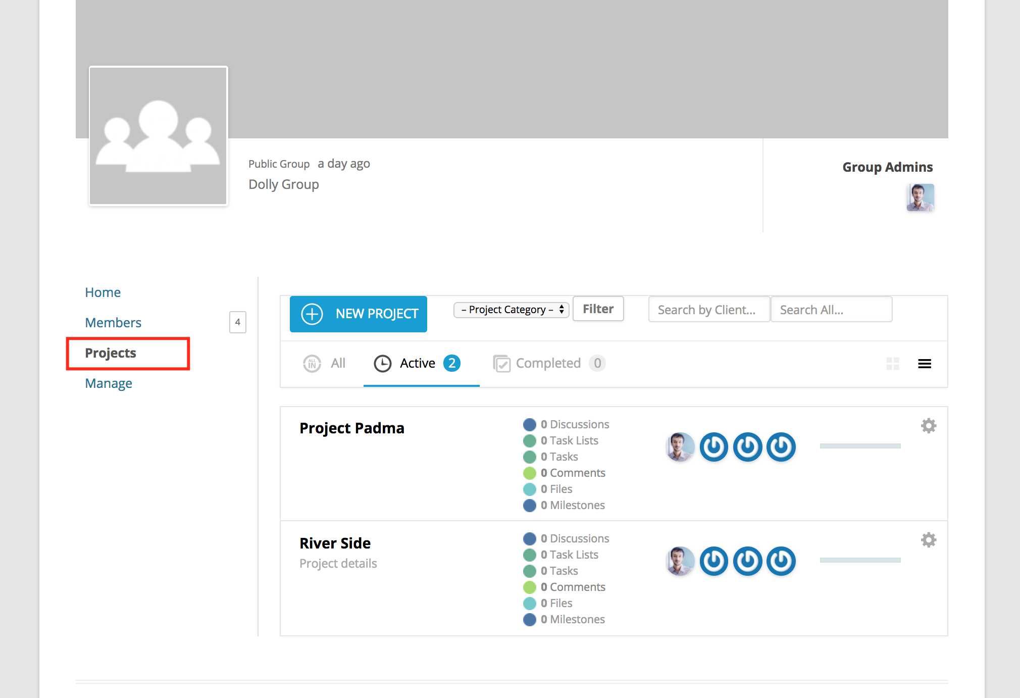 Integrating Project Manager with BuddyPress