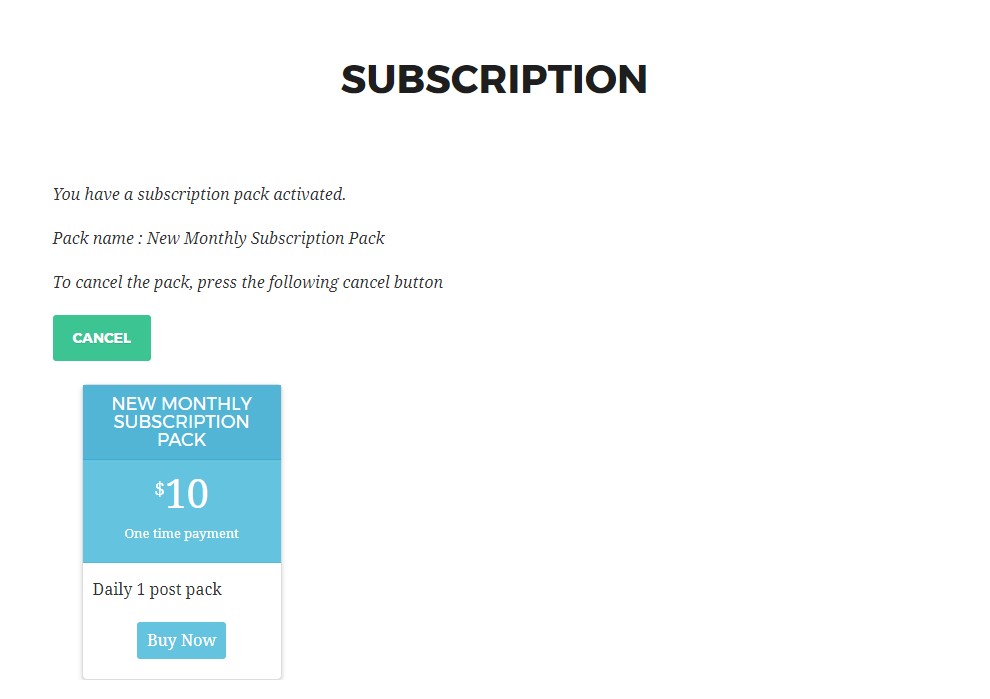 How Subscription Works?