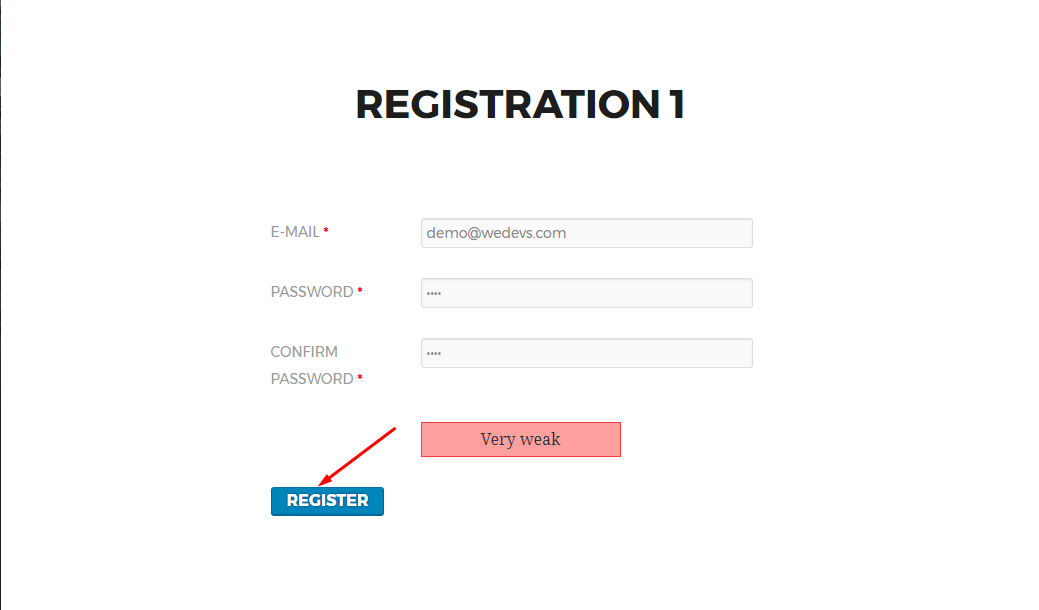 Registering