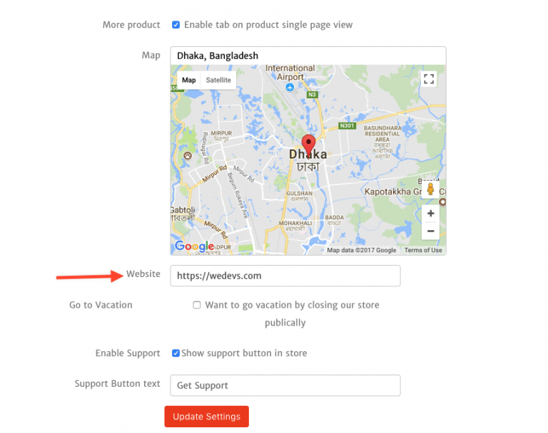 How to Add Extra Field on Vendor Settings Page - weDevs