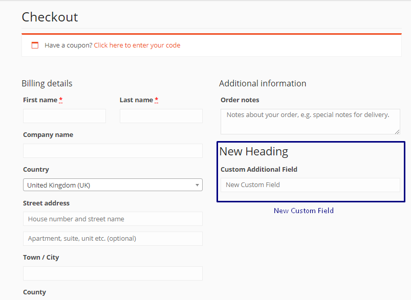 How to Add Extra Field to WooCommerce Checkout Page - weDevs