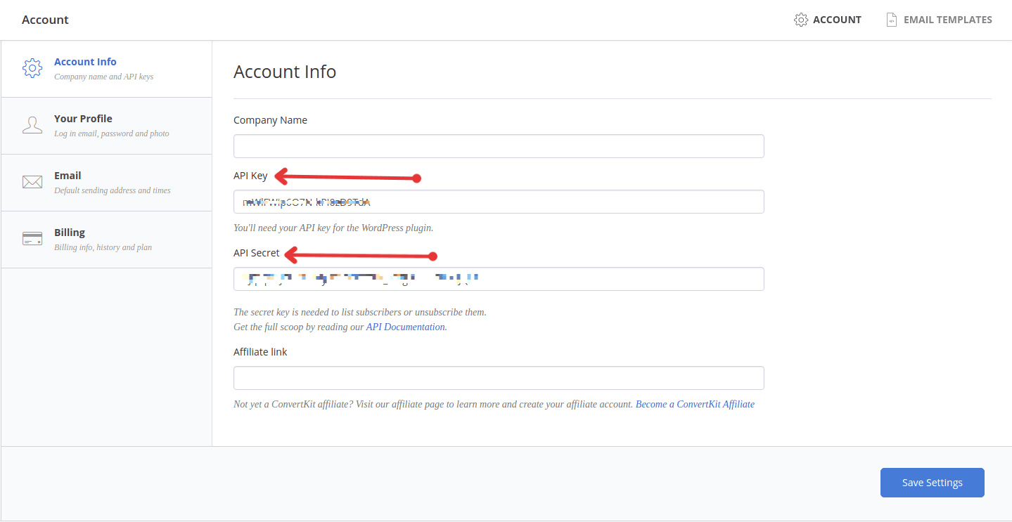 WordPress Signup Forms