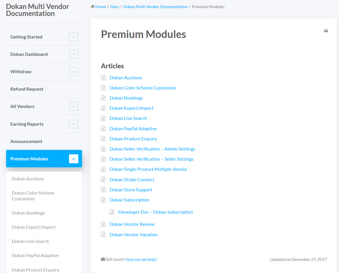 This image shows how weDocs creates and shows lists