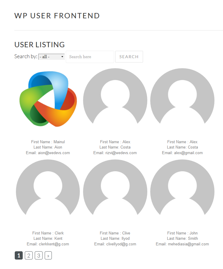 WP User Frontend-user activity