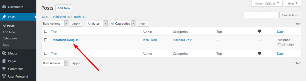 How to setup partial content