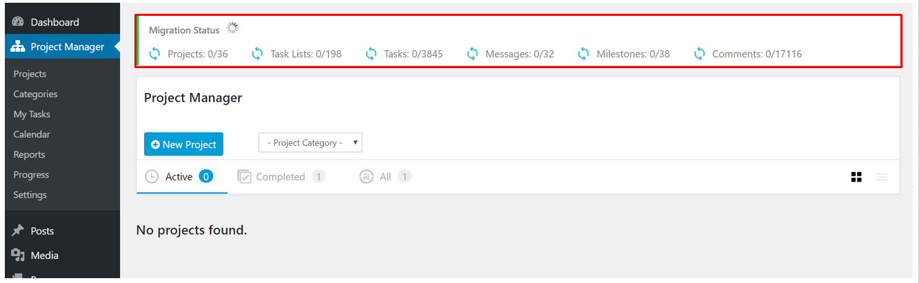 How to Migrate to WP Project Manager new version 