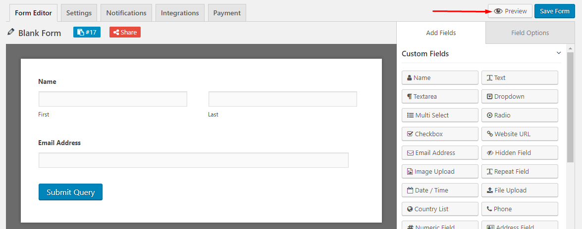 create web forms
