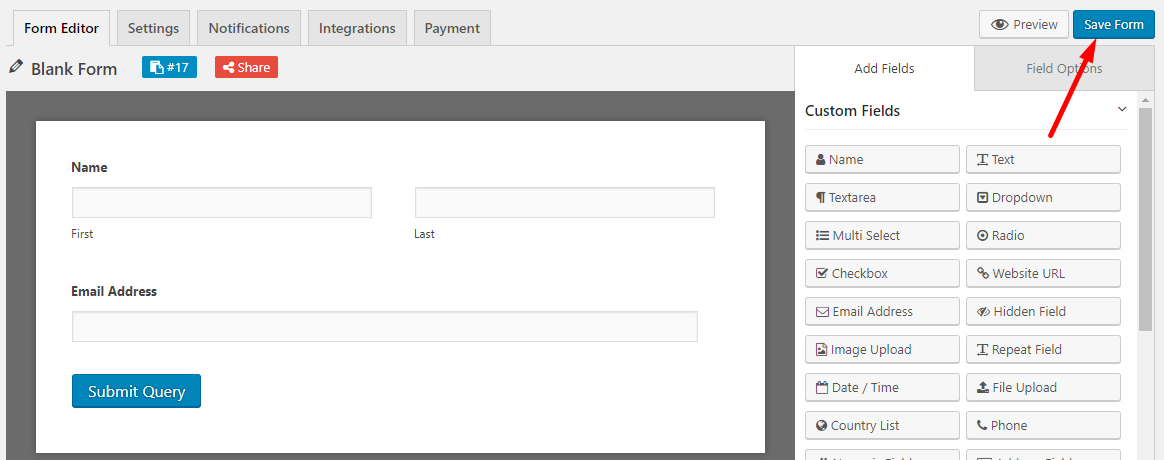 create web forms