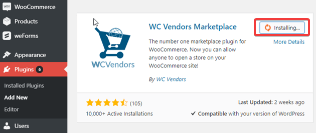 WC Vendor Marketplace