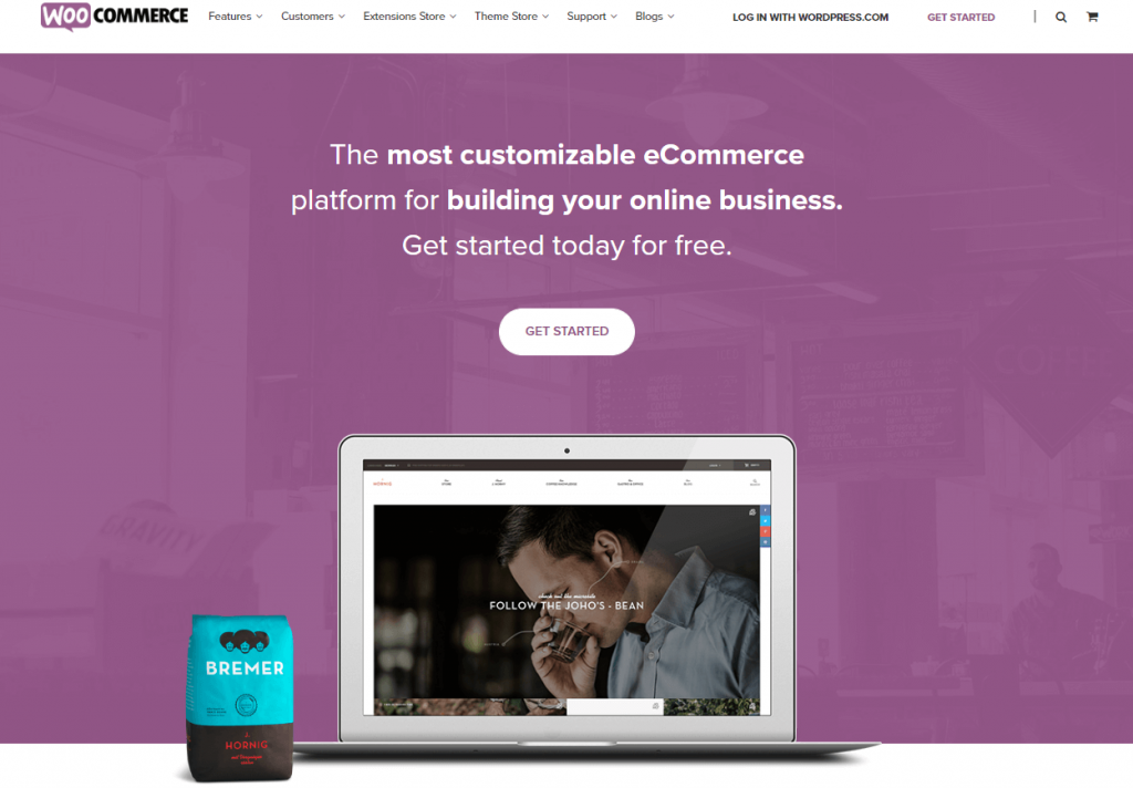 WooCommerce plugin home page overview