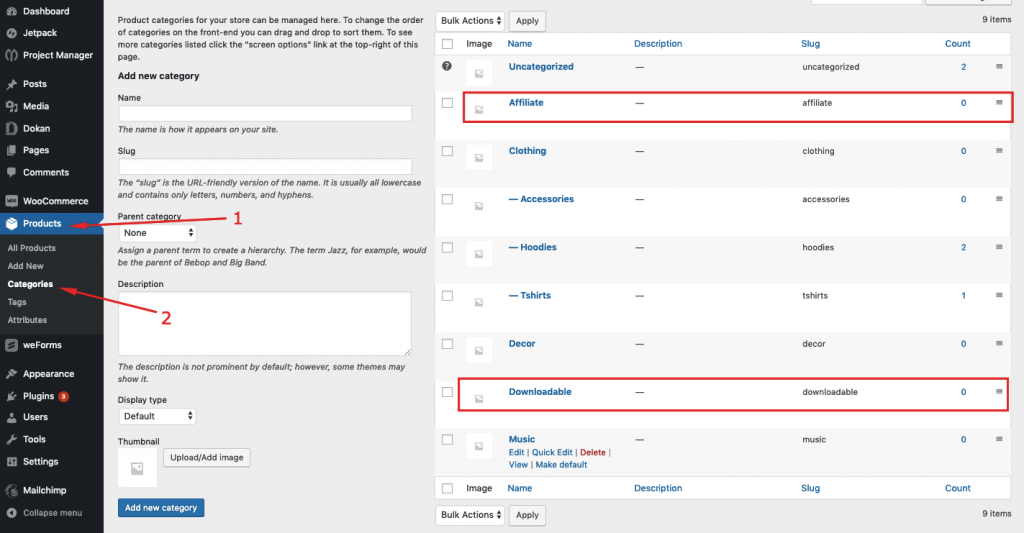 Marketplace Configuration for Admin