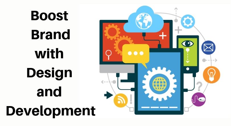 Building brand with web design and development