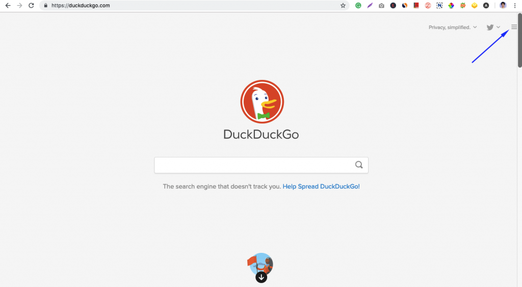 how to use DuckDuckGo