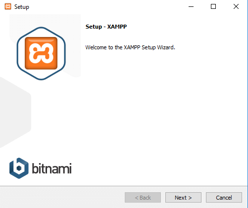XAMPP set up