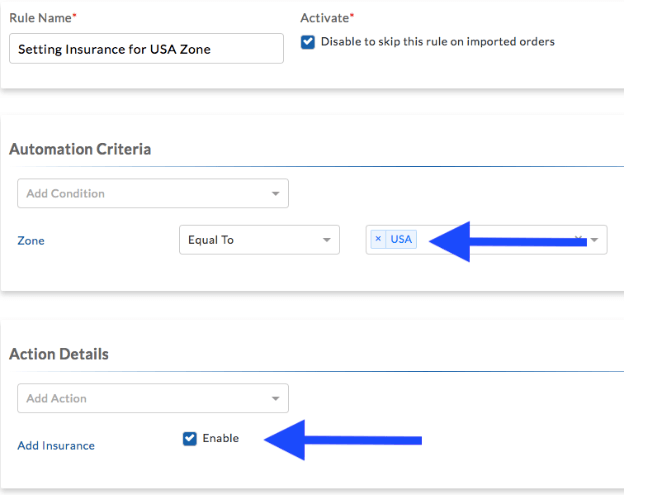 Woocommerce shipping zones