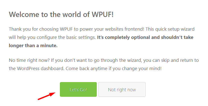 WPUF- best WordPress registration plugin