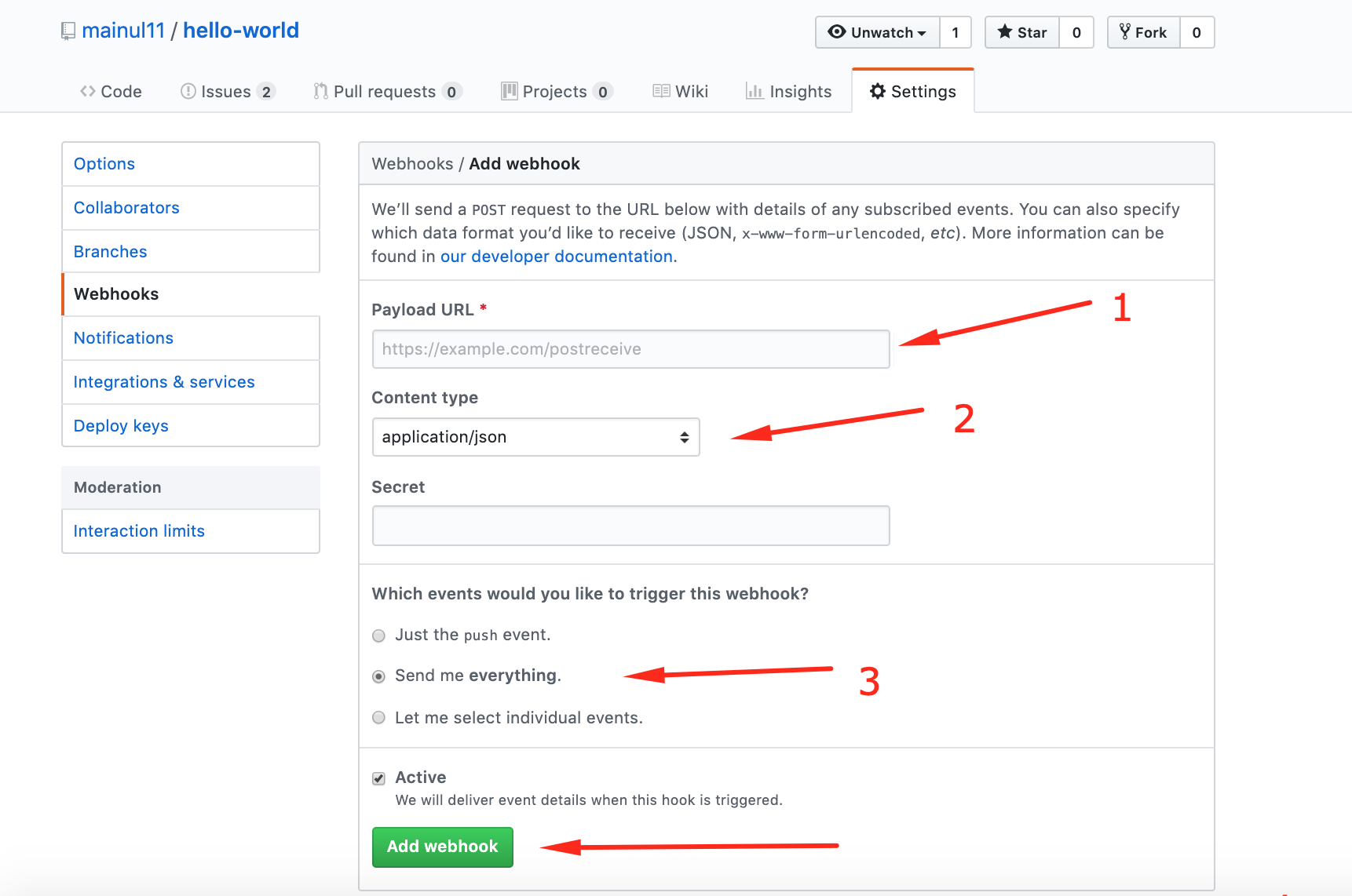 How to Activate Github & Bitbucket