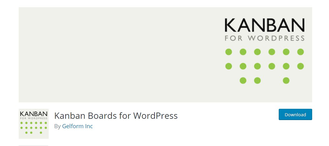 Kanban boards for WordPress