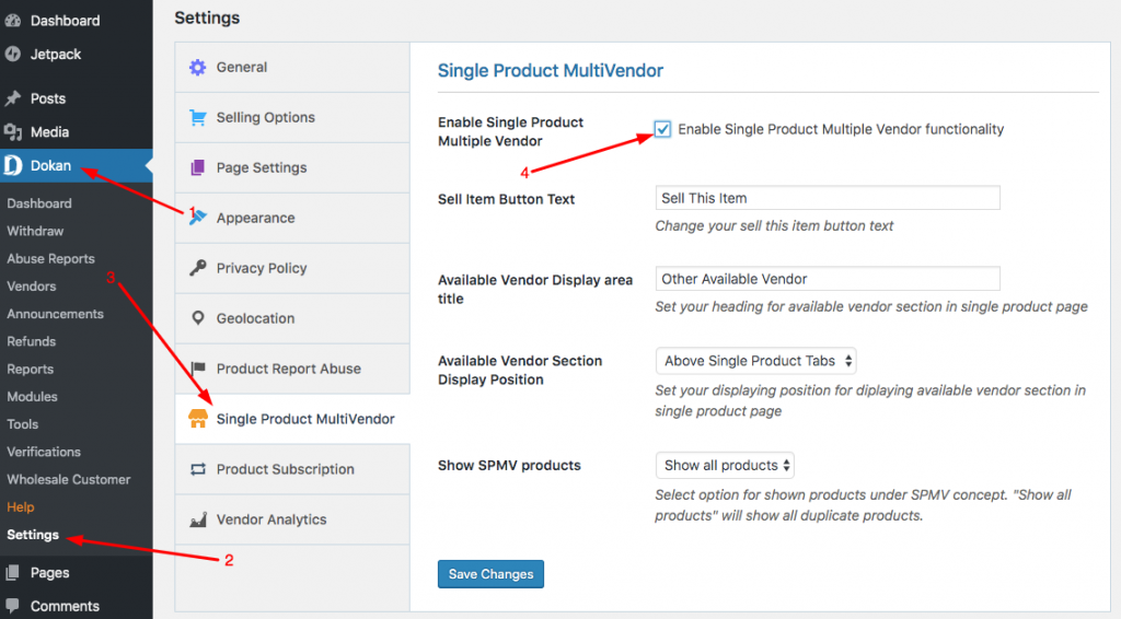this is a screenshot of the Single-Product-Multitle-Vendor