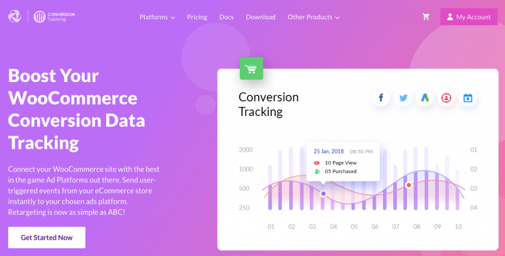 WooCommerce Conversion Tracking.
