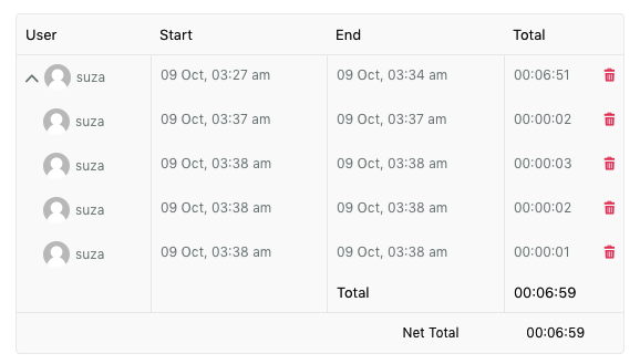 teamworks at home time tracker