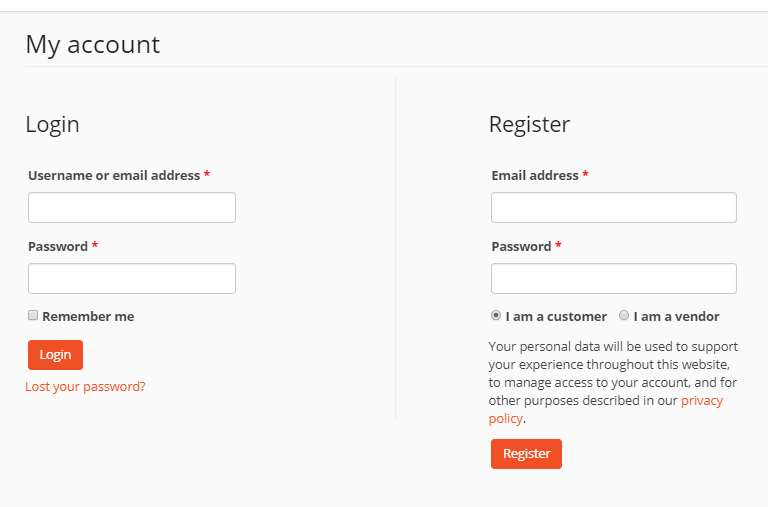 dokan registration form