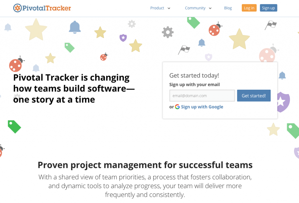 pivotal-tracker jira alternative