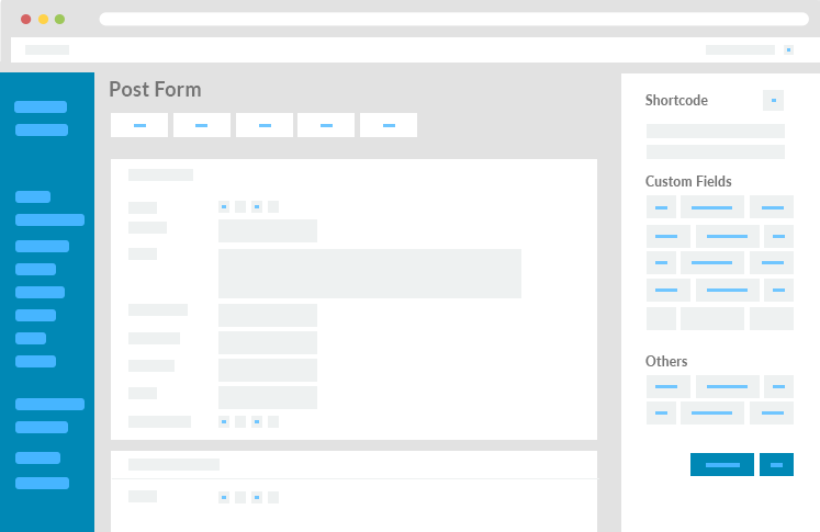 how to add form in WPUF