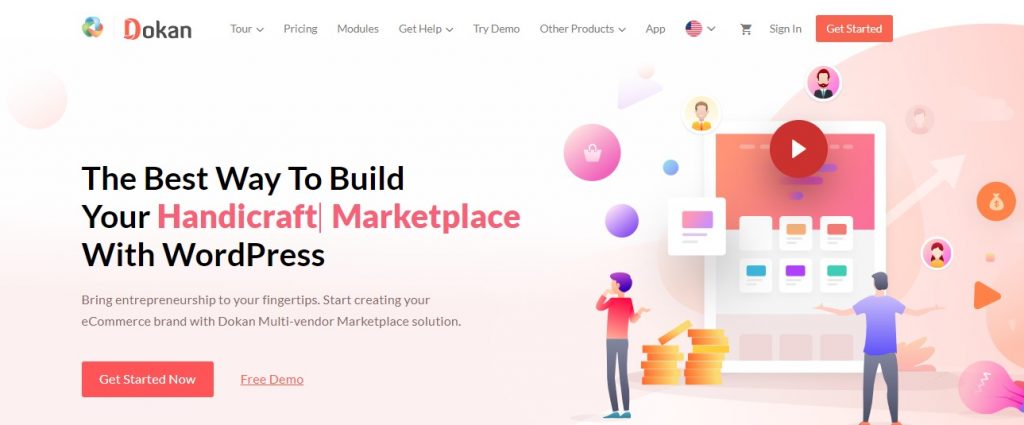 Build Marketplace with Dokan