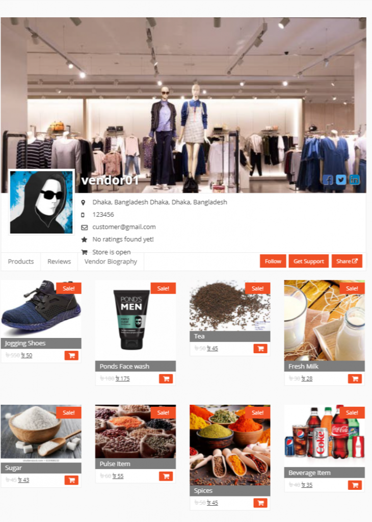 Dokan Online Shop