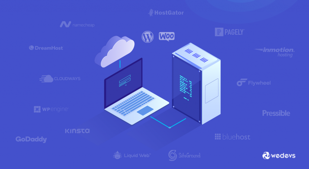 An illustration to choose a perfect web hosting. 